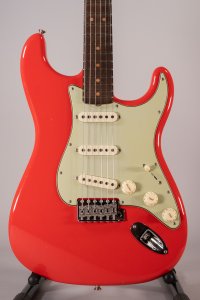 Fender Custom Shop Ltd '63 Stratocaster Journeyman Relic Aged Fiesta Red