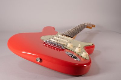 Fender Custom Shop Ltd '63 Stratocaster Journeyman Relic Aged Fiesta Red