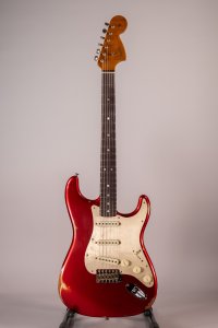 Fender Custom Limited Edition Roasted Bighead Stratocaster Relic Candy Apple Red