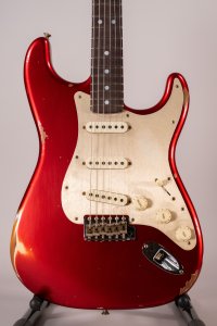 Fender Custom Limited Edition Roasted Bighead Stratocaster Relic Candy Apple Red