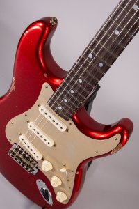 Fender Custom Limited Edition Roasted Bighead Stratocaster Relic Candy Apple Red