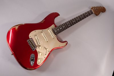 Fender Custom Limited Edition Roasted Bighead Stratocaster Relic Candy Apple Red