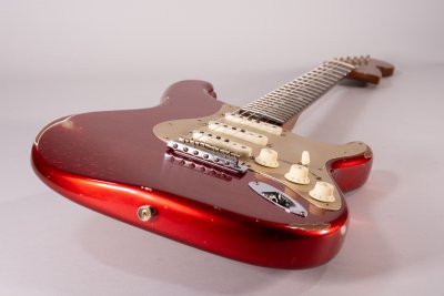 Fender Custom Limited Edition Roasted Bighead Stratocaster Relic Candy Apple Red