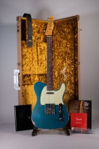 Fender Custom Shop Limited Edition 1960 Telecaster Relic Aged Ocean Turquoise