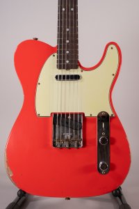 Fender Custom Shop 1964 Telecaster Relic Aged Fiesta Red