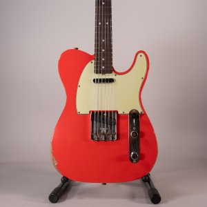 Fender Custom Shop 1964 Telecaster Relic Aged Fiesta Red