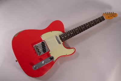 Fender Custom Shop 1964 Telecaster Relic Aged Fiesta Red