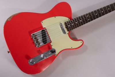 Fender Custom Shop 1964 Telecaster Relic Aged Fiesta Red