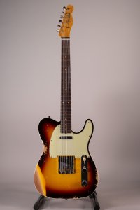 Fender Custom Shop '60 Telecaster Heavy Relic Chocolate 3-Tone Sunburst