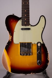 Fender Custom Shop '60 Telecaster Heavy Relic Chocolate 3-Tone Sunburst