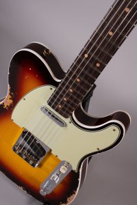 Fender Custom Shop '60 Telecaster Heavy Relic Chocolate 3-Tone Sunburst