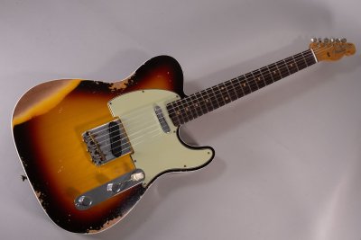 Fender Custom Shop '60 Telecaster Heavy Relic Chocolate 3-Tone Sunburst