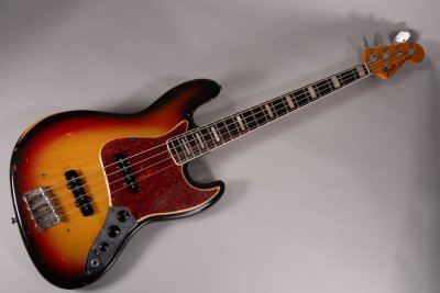 fender jazz 1973 sunburst usato