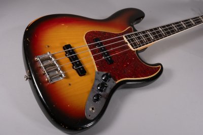 fender jazz 1973 sunburst usato