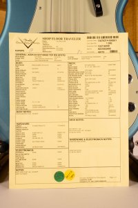 Fender Custom Shop 60 Precision Bass Ocean Turquoise