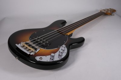 Music Man Pino Palladino StingRay Fretless 79 Burst