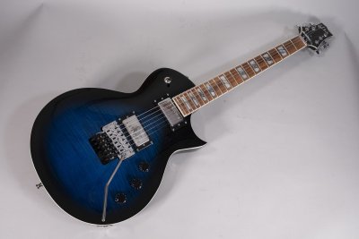 LTD AS-1FR - Black Aqua Sunburst - c/astuccio