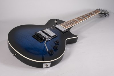 LTD AS-1FR - Black Aqua Sunburst - c/astuccio