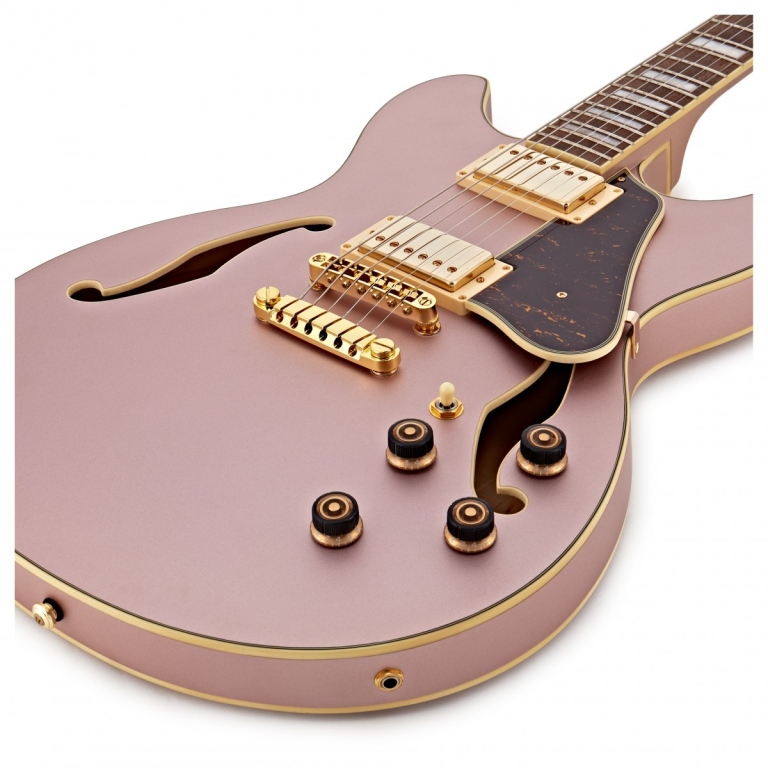 Ibanez as73g store rose gold