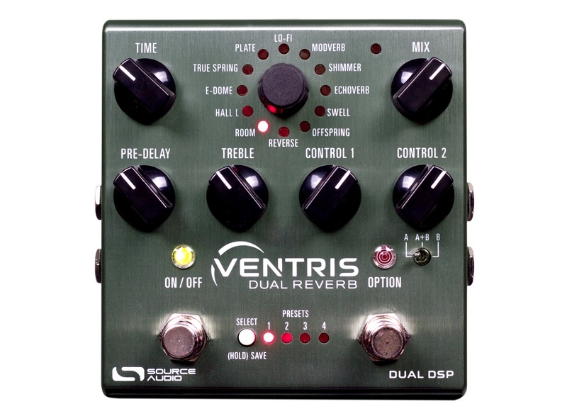 Source Audio SA262 VENTRIS DUAL REVERB 