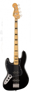 Squier Classic Vibe 70S Jazz Bass Black Left Hand Mancino