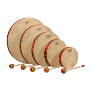 Remo Kd050001 Set di 5 Tamburi a Cornice con Battenti
