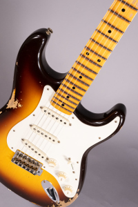 Fender Custom Shop Stratocaster Fat 50 Relic Wide Fade Chocolate 2Color Sunburst