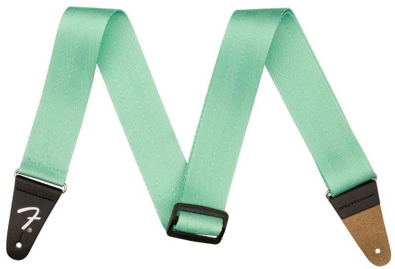 Fender Tracolla Am Pro Seat Belt Mystic Surf Green