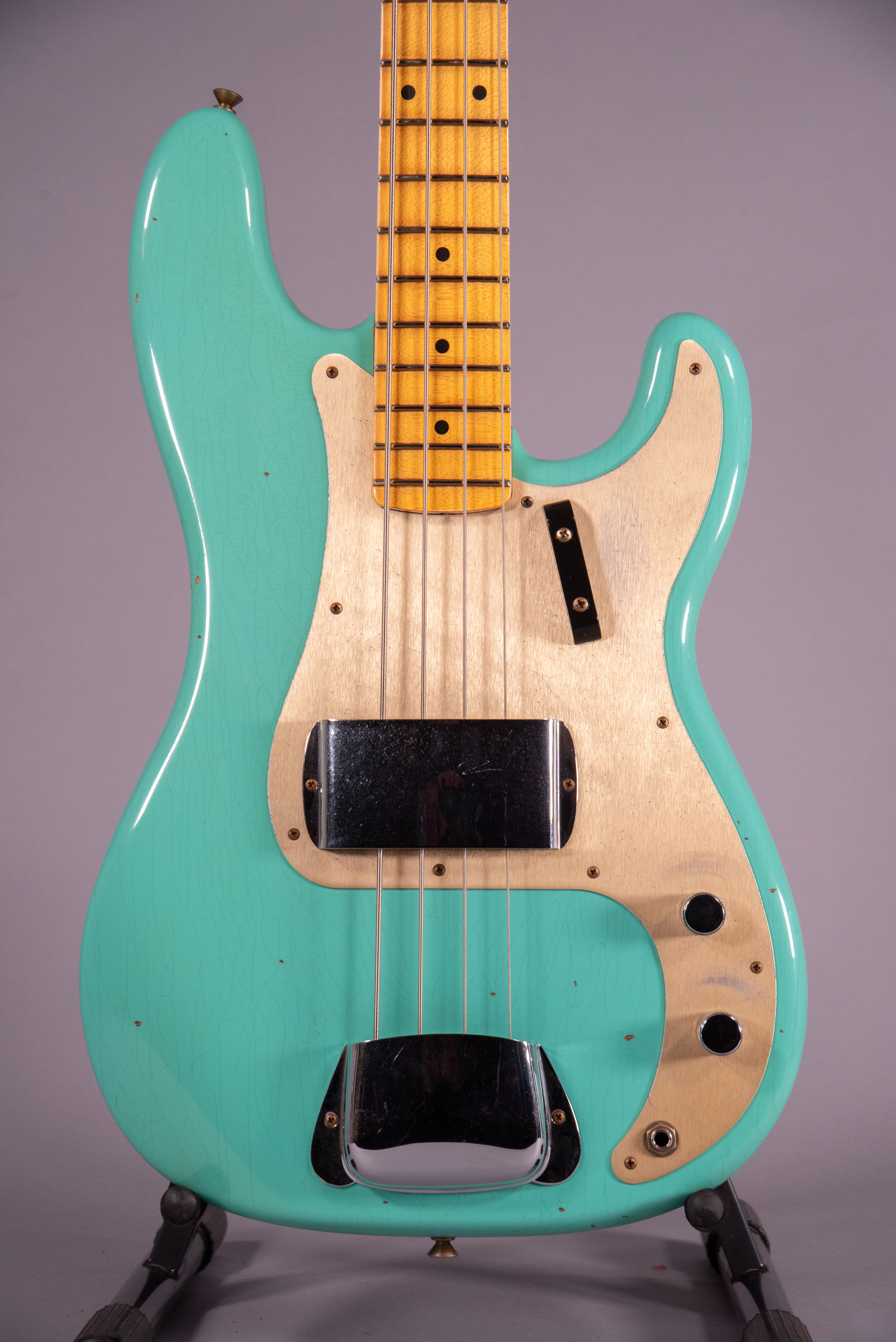 Fender Custom Shop 1959 Journeyman Relic Precision Bass Faded Aged Seafoam Green