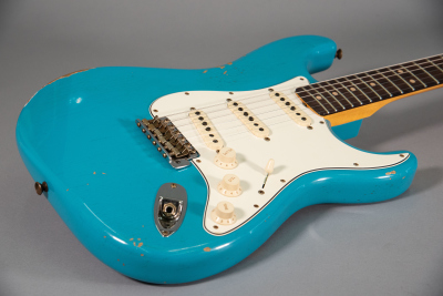 Fender 63 Stratocaster Relic Taos Turquoise Custom Shop