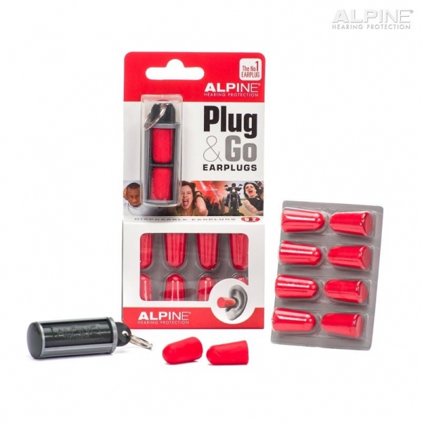 Alpine Earplug Plug&Go Con Travel Box