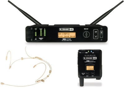 Line6 Xdv75Hs Tan Digital Wireless Headset Microphone System