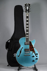 D'Angelico PREMIER SS (with stopbar tailpiece) Ocean Turquoise