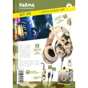 Karma GT95 Cuffia con Microfono