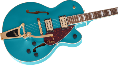 Gretsch G2410TG Streamliner Hollow Body con Bigsby Single Cut Ocean Turquoise