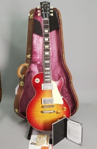 GIBSON 60TH ANNYVERSARY 1960 LES PAUL STANDARD V1 VOS DEEP CHERRY SUNBURST