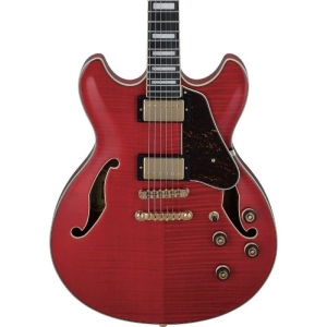 Ibanez As93Fmtcd Transparent Cherry Red