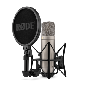 Rode Nt1 5Th Generation  STUDIO CONDENSER MICROPHONE Silver