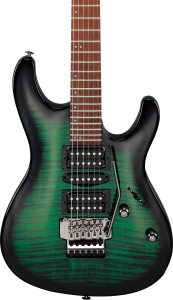 Ibanez Kikosp3 Kiko Loureiro Signature Transparent Emerald Burst