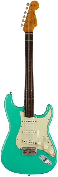 Fender Limited 62/63 Stratocaster Journeyman Relic Rw Aged Seafoam Green