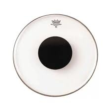 Remo Pelle Controlled Sound Clear 12' con Dot Black