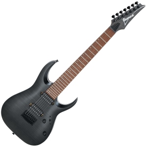 Ibanez RGA742FMTGF Transparent Gray Flat Chitarra Elettrica