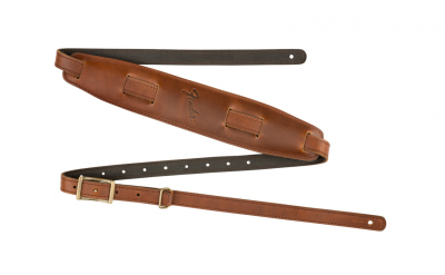 Fender Tracolla Mustang Saddle Strap Cognac