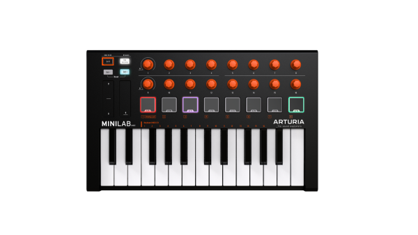 Arturia Minilab Mk2 Orange Edition Controller Midi 25 Tasti