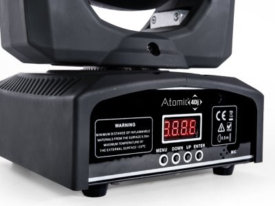 Pro Show Atomic4Dj MiniSpot ML60S Testa Mobile a Led
