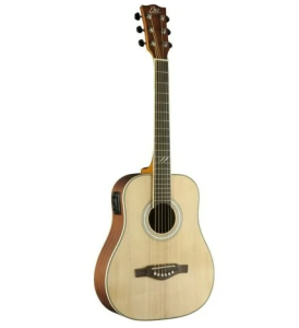 Eko Tri Mini Eq Acoustic Guitar Natural