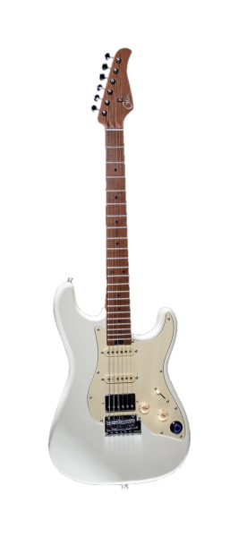 Mooer Gtrs S801 Standard Vintage White Chitarra Elettrica con Processore Digital