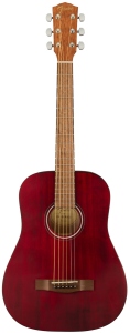 Fender Fa15 Chitarra Acustica 3/4 Red