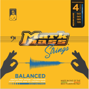 Markbass Balanced Electric Bass Nickel Plated Steel 45-105