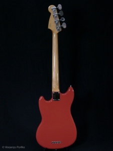 Fender Vintera 60S Mustang Bass Pau Ferro Fiesta Red